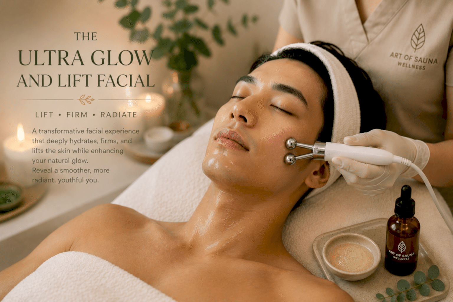 The Ultra Glow and Lift Facial